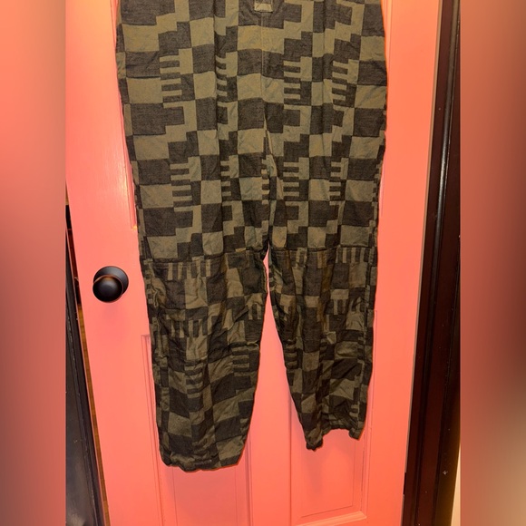 Ace & Jig Green and Black Patterned Jumpsuit - Picture 11 of 11